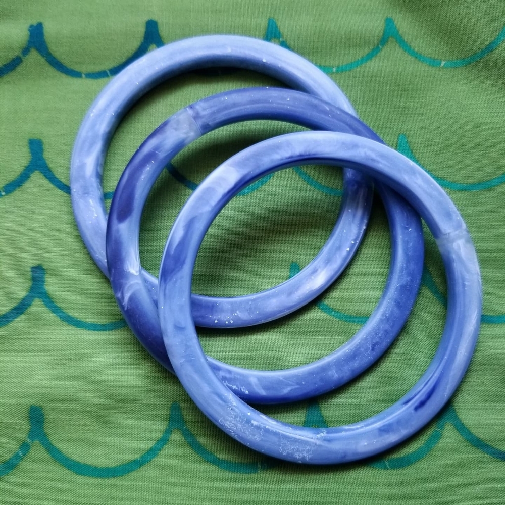 Dreamy sky ocean set of 3 bracelets